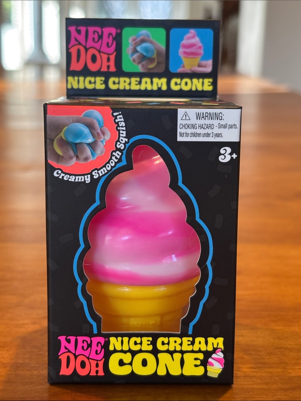 NEEDOH NICE CREAM CONE Schylling Squishy BRAND NEW Viral Squishie Ice Cream Fun🍦